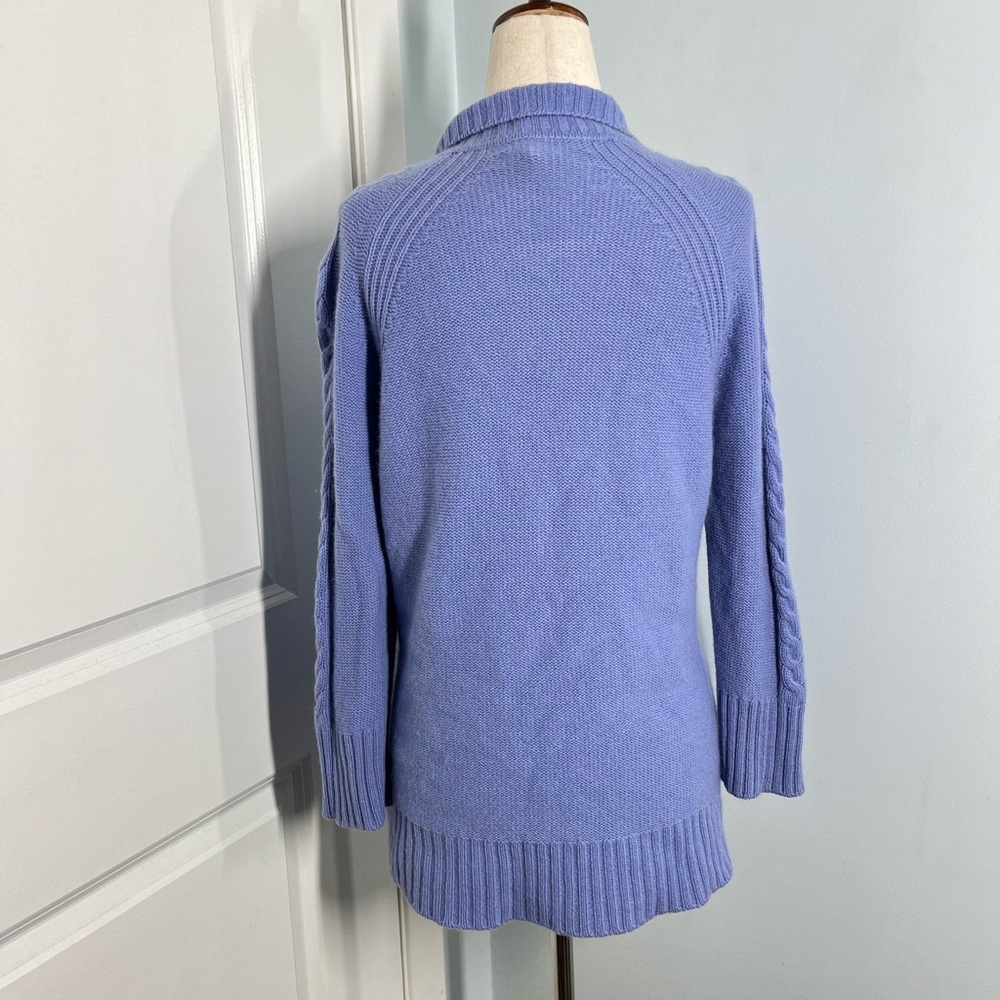 IN CASHMERE by colour works 100% cashmere zip up sweater - Picture 9 of 11